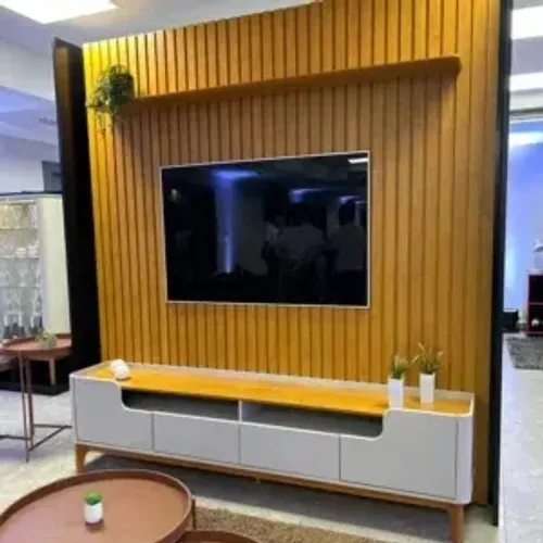 Rack Flip com Painel Supremo 4 Portas para Tv Até 85 Polegadas 2,20m de Largura