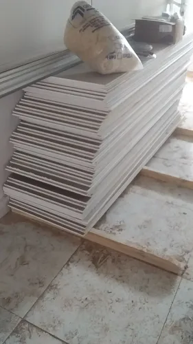 Forro e parede de gesso