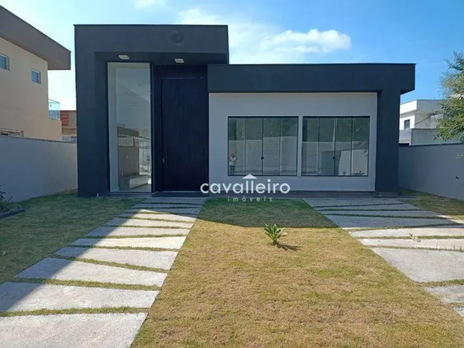 Casa condomínio Solaris, 4 dormitórios, 2 suítes, 140 m² - Cajueiros (Itaipuaçu) - Maricá/