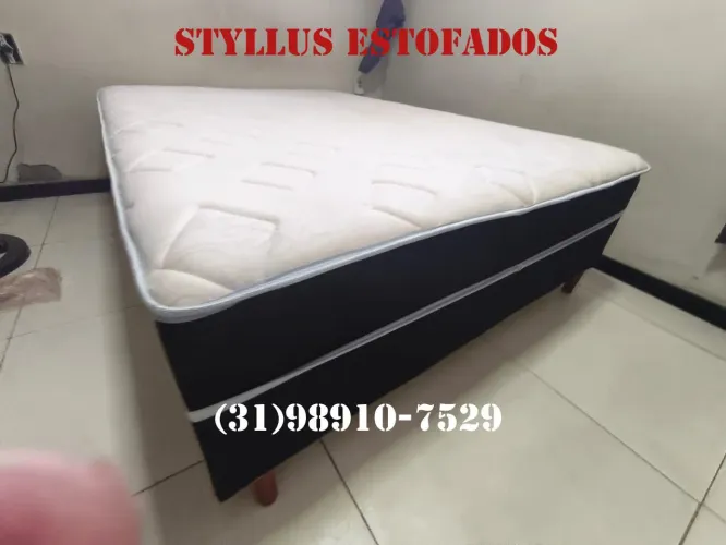 Cama box semi ortopédica 