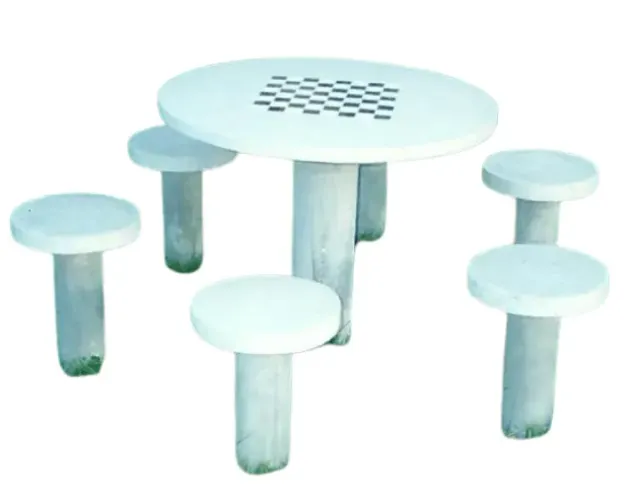 Conjunto mesa 1,0m com 6 banquetas