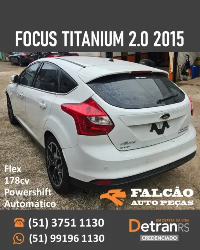 FORD FOCUS HATCH TITANIUM POWER SHIFT 2015