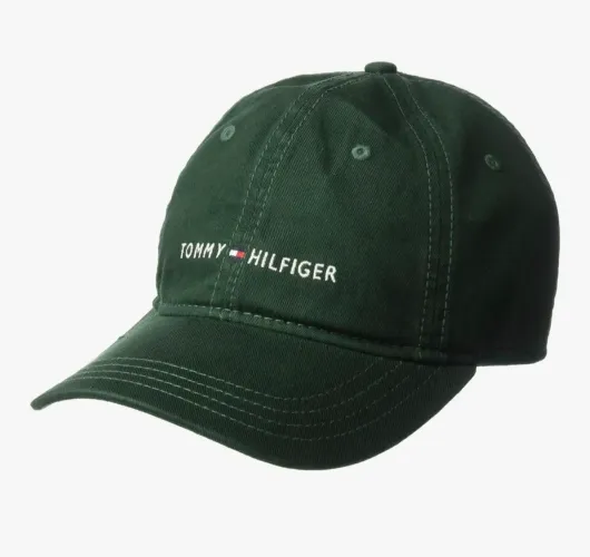 Boné Tommy Hilfiger Original - Verde Escuro | Estilo, Qualidade e Conforto!