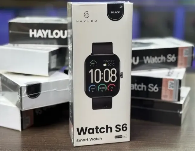 Relógio Smartwatch Haylou Watch S6 Tela 2.1 Ligaçao