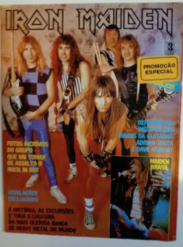 Revista-Poster Iron Maiden - Edição Especial | Editora Três 