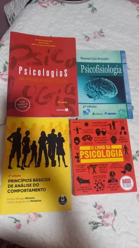 Livros de psicologia (pouco usado)