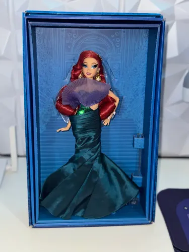 Boneca Ariel Vestido De Gala Disney Collector - Mattel