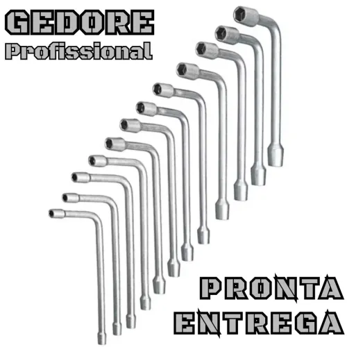 JOGO DE CHAVES BIELA GEDORE 12 PEÇAS - PROFISSIONAL
