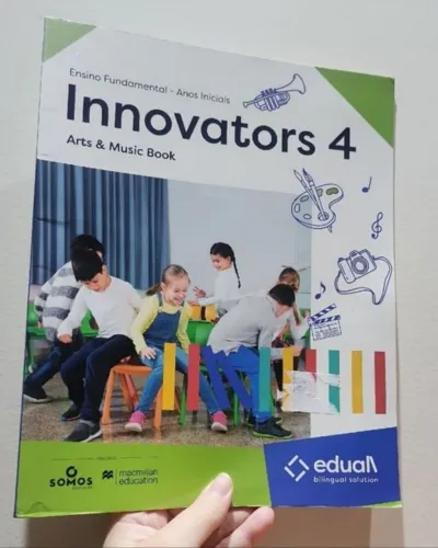 livro de inglês innovators 4 art e music book