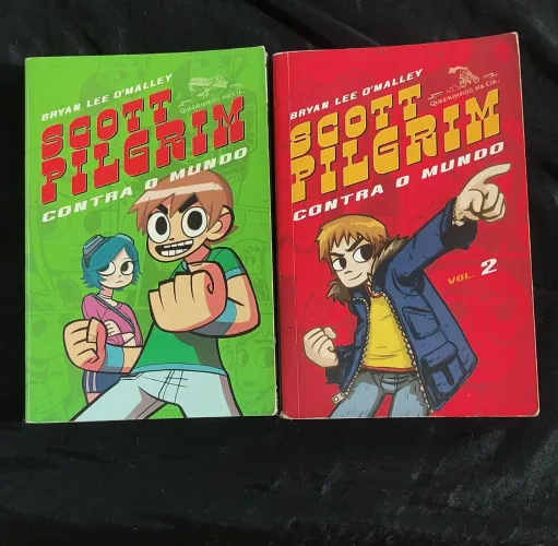 Scott Pilgrim Contra o Mundo - HQs Volumes 1 e 2 vendidos juntos