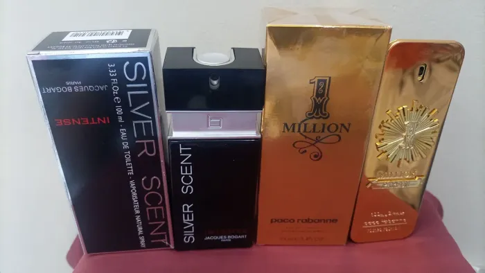 Perfumes Importados KIT ,Silver Scent e 1 Million