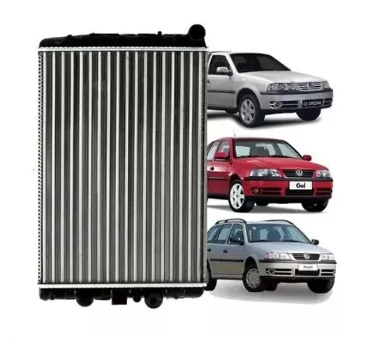 Radiador VW Gol Parati Saveiro Com ar G2 G3 G4 Ap 1.6 1.8 2.0 1995 / 2008