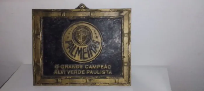 Placa Decorativa Palmeiras - Campeão Alvi Verde Paulista