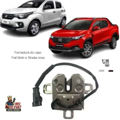 Fechadura do Capô Fiat Mobi e Strada Nova
