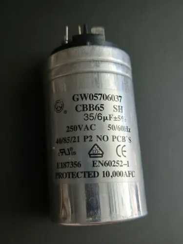 Capacitor duplo ar cond Springer 7500