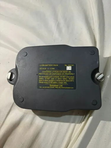 Bateria Original Sonatest SiteScan 250S - Usada em ótimo estado
