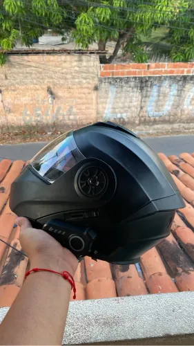 CAPACETE BLACK ARTICULÁVEL 