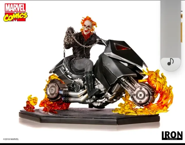 Motoqueiro Fantasma - Exclusivo - Iron Studios 1/10
