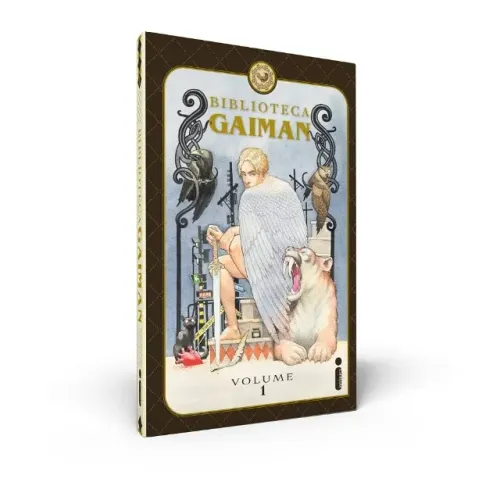 Biblioteca Gaiman - Volume 1 - Hq Lacrada!