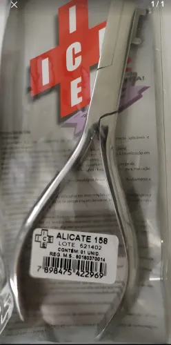 Alicate ortodôntico para dentistas 158 Formador de Amarilho ICE USADO