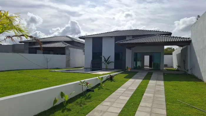 Casa Solta Carapibus 3Qts Vista Mar Piscina Grande