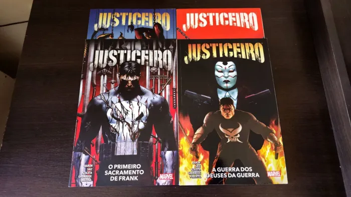 Justiceiro 2022 - Volume 1 a 4 (Completo) - Jason Aaron - Marvel - HQ Panini