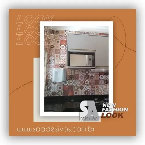 Adesivos decorativos cerâmica, azulejos