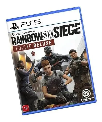 [NOVO] Tom Clancys Rainbow Six Siege Edição Deluxe PS5 Mídia Física Lacrada