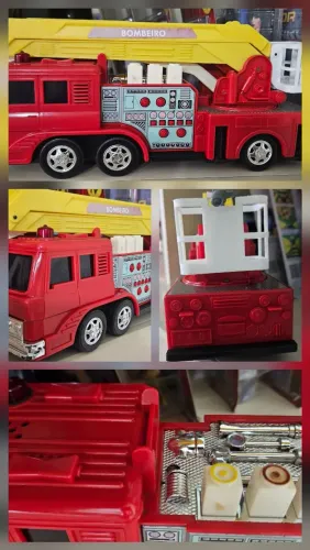 Caminhão de bombeiros Estrela anos 80