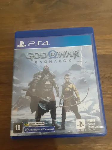 God of War Ragnarok - PS4 Mídia Física