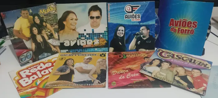 CDs promo de Forró das antigas - Diversos Artistas em 8 cds