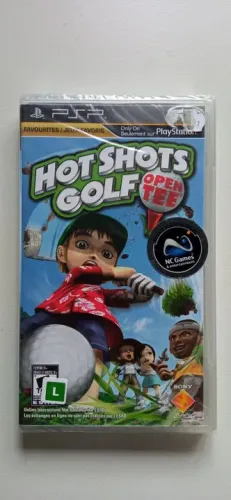 Jogo Hot Shots Golf Open Tee - PSp novo lacrado