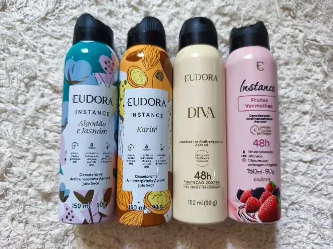 3 POR R$ 45,00 LIQUIDA DESODORANTES FEMININOS EUDORA , ESCOLHA NO CHAT