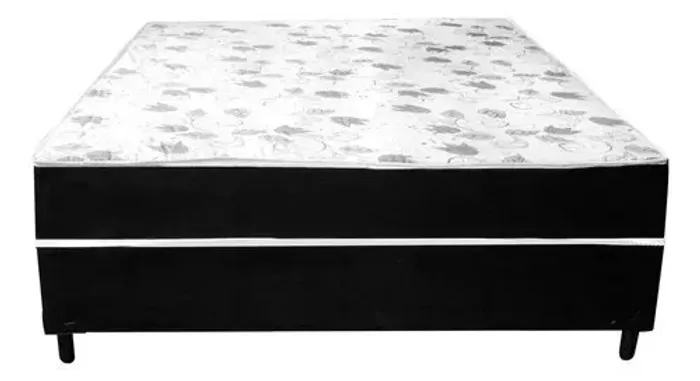  Cama Box Conjugado Casal Branco