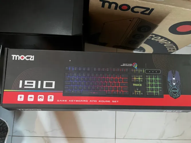 Kit teclado e mouse gamer