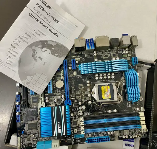 Placa mãe Asus P8Z68-V gen3 soquete lga 1155