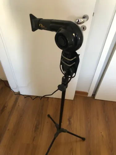 Pedestal para secador banho pet