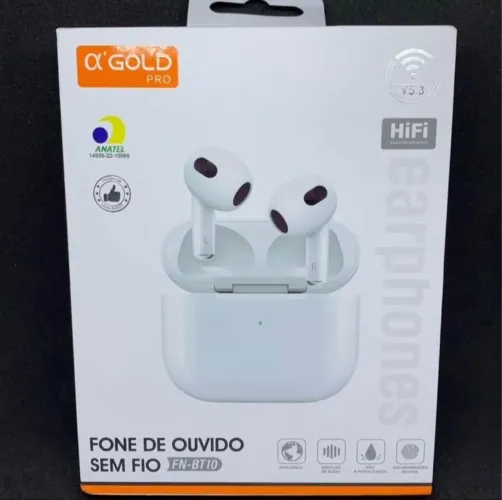 Fone de Ouvido Sem Fio a'Gold Pro FN-BT10