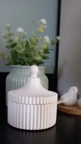 Kit 10 porta joias lembrancinhas em gesso 