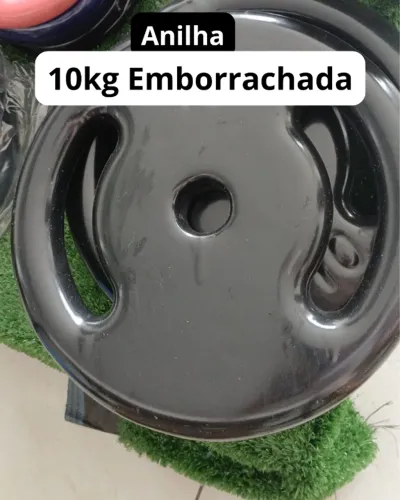 Anilhas Emborrachadas Musculação