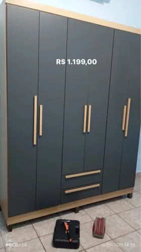 Guarda Roupa Mali Novo