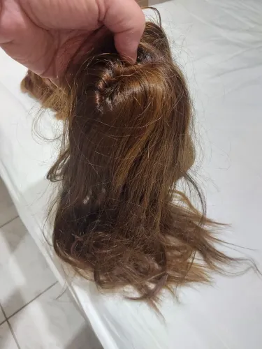 Peruca cabelo humano