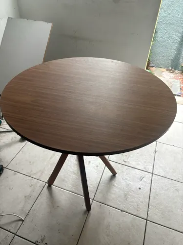 Mesa redonda mdf 90 cm