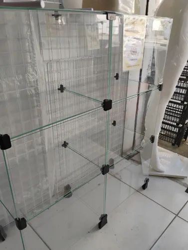 Balcão de vidro temperado novo(loja) entregamos litoral norte e sul e montamos cobra fret