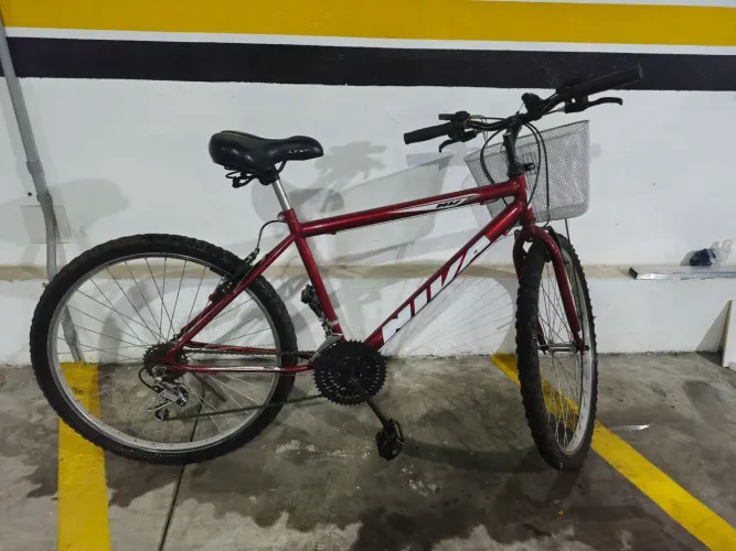 Bicicleta aro 26 com marcha