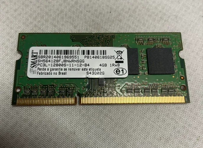 Memória  para notebook DDR3 4GB 1Rx8