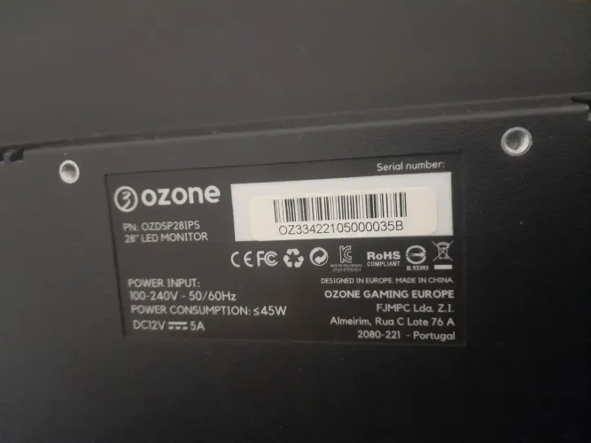 Monitor 4K 28 pol - OZONE DSP28