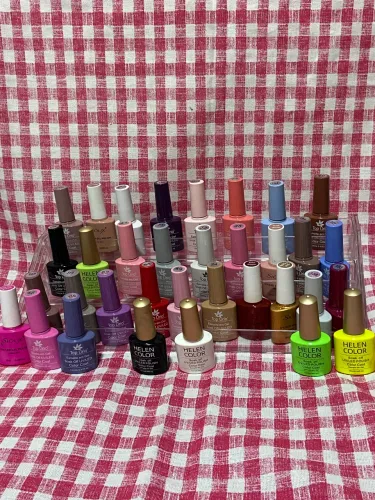 34 Esmaltes em Gel + Expositor Acrílico