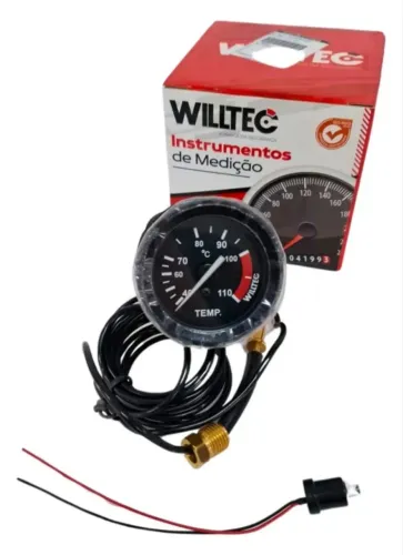 Marcador temperatura Willtec Relógio Temperatura