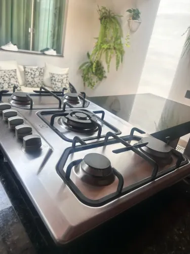 COOKTOP ELETROLUX INOX 5 BOCAS